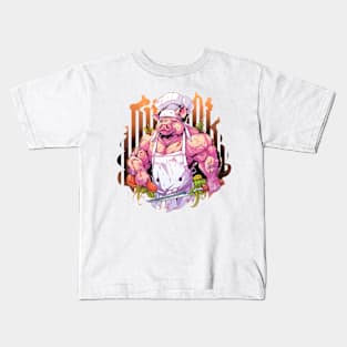 pig butcher Kids T-Shirt